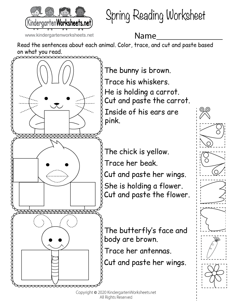 Spring Reading Worksheet Free Printable Digital PDF Spring Reading Worksheet Free Printable Digital PDF