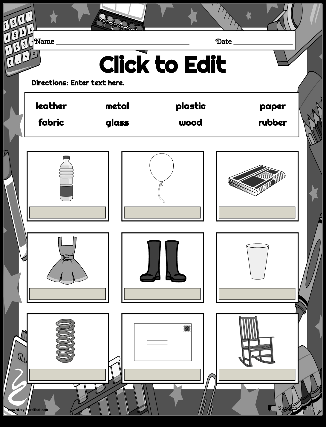 Storyboard That Properties Of Minerals Worksheets For 2025