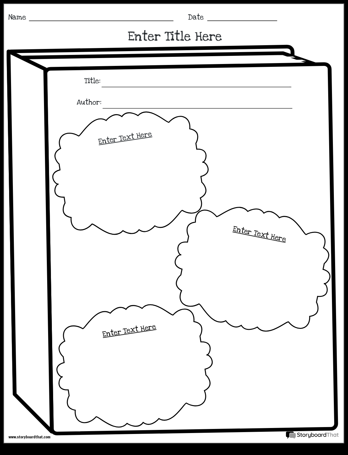 Storyboard That Reading Response Templates For Students Reading Response Sheets No Prep Response Graphic Organizers For Any Text Fun Times In First