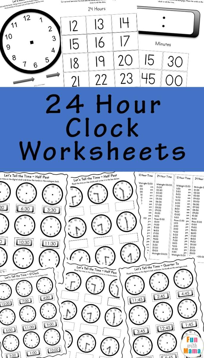 Telling Time Worksheets Telling Time Worksheets