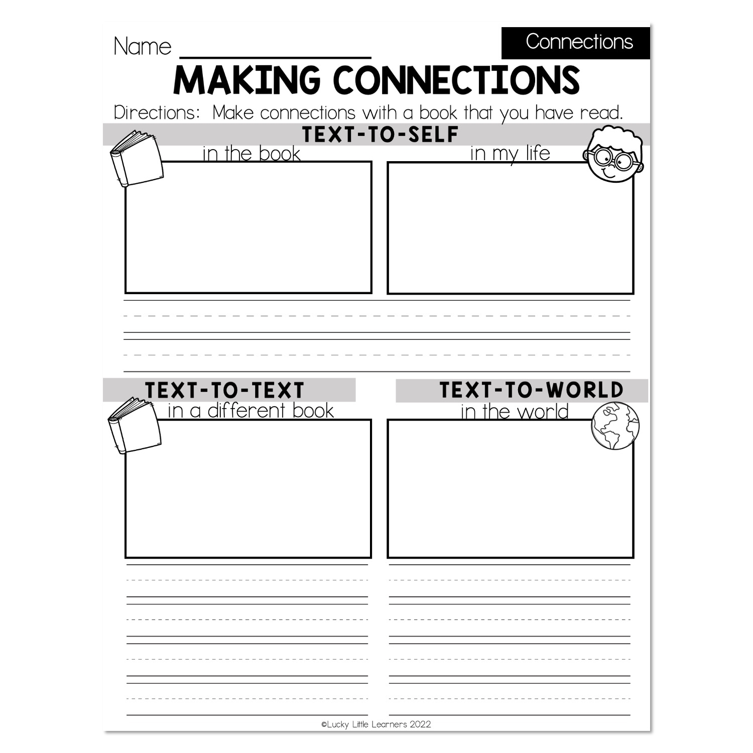Text To Self Connections Worksheet Reading Comprehension Worksheets Library Text To Self Connections Worksheet Reading Comprehension Worksheets Library