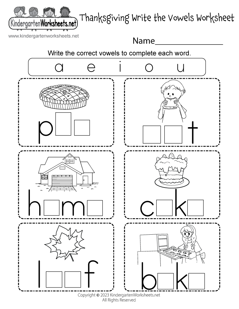 Free Printable Thanksgiving Worksheet Templates Canva