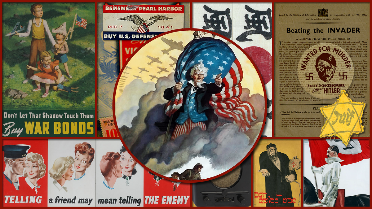 The Power Of Propaganda In World War II Interactive Lesson PBS LearningMedia World War I Propaganda TeachIt Connecticut History In The Classroom