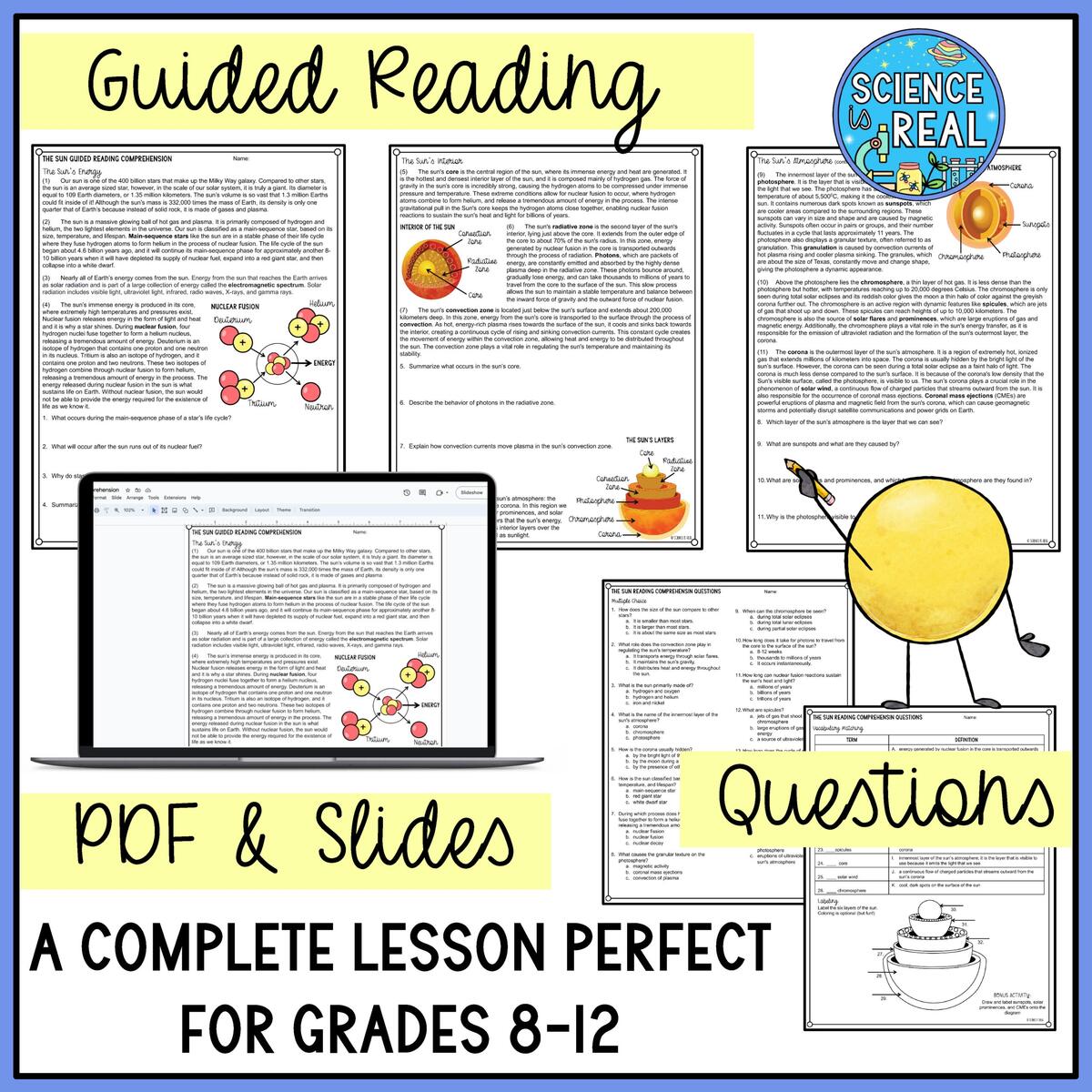 Sun Reading Comprehension English Worksheet For Class 1 Brainiac Worksheets