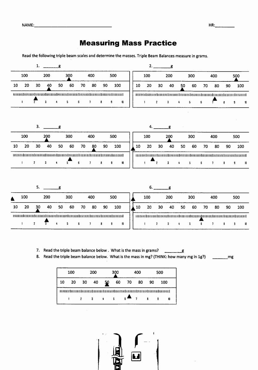The Triple And Four Beam Balances Worksheets Library The Triple And Four Beam Balances Worksheets Library