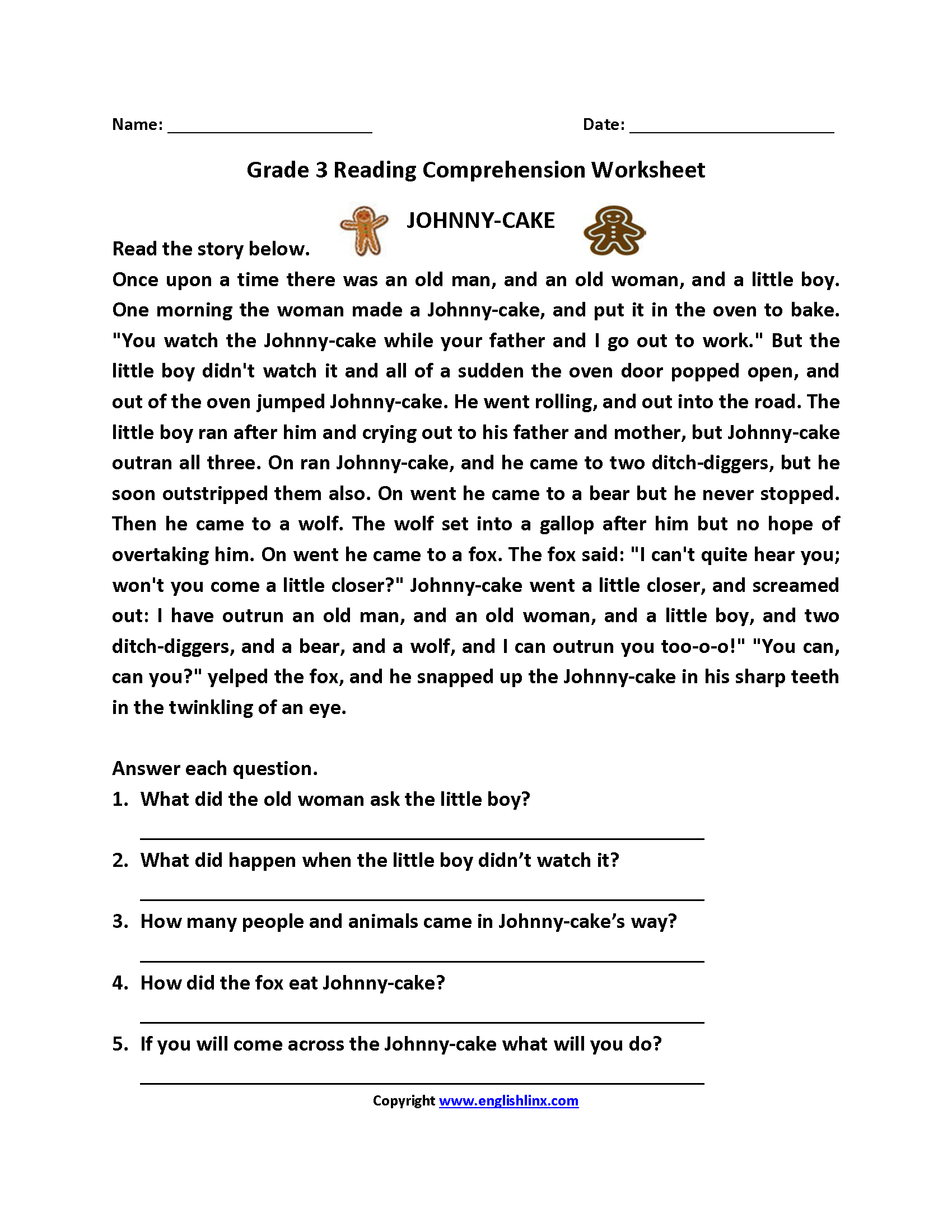 Third Grade Reading Worksheets Improve Fluency Vocabulary Third Grade Reading Worksheets Improve Fluency Vocabulary