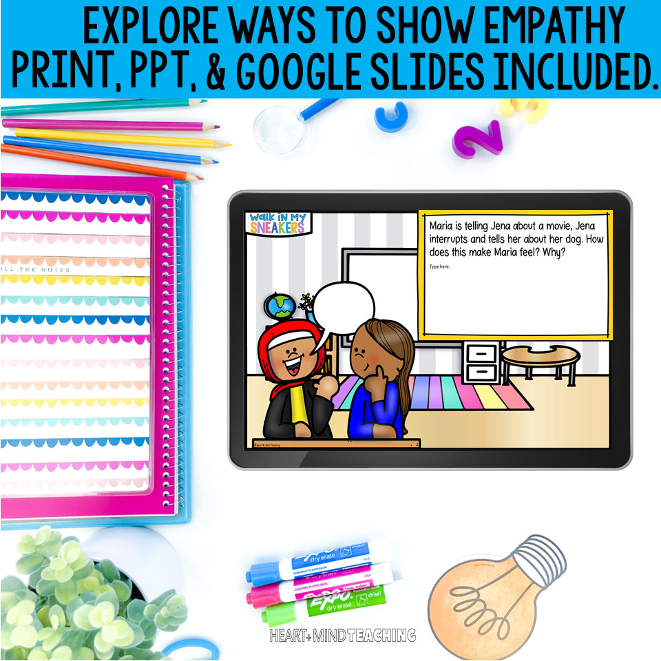 Walk In My Sneakers Empathy Activity Heart And Mind Teaching Walk In My Sneakers Empathy Activity Heart And Mind Teaching