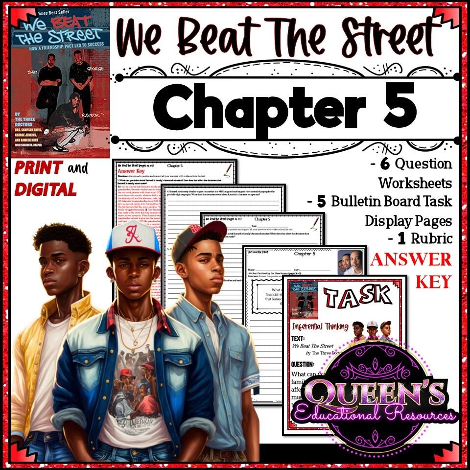 We Beat The Street Chapter 5 Questions We Beat The Street Reading Comprehension Made By Teachers We Beat The Street Chapter 5 Questions We Beat The Street Reading Comprehension Made By Teachers