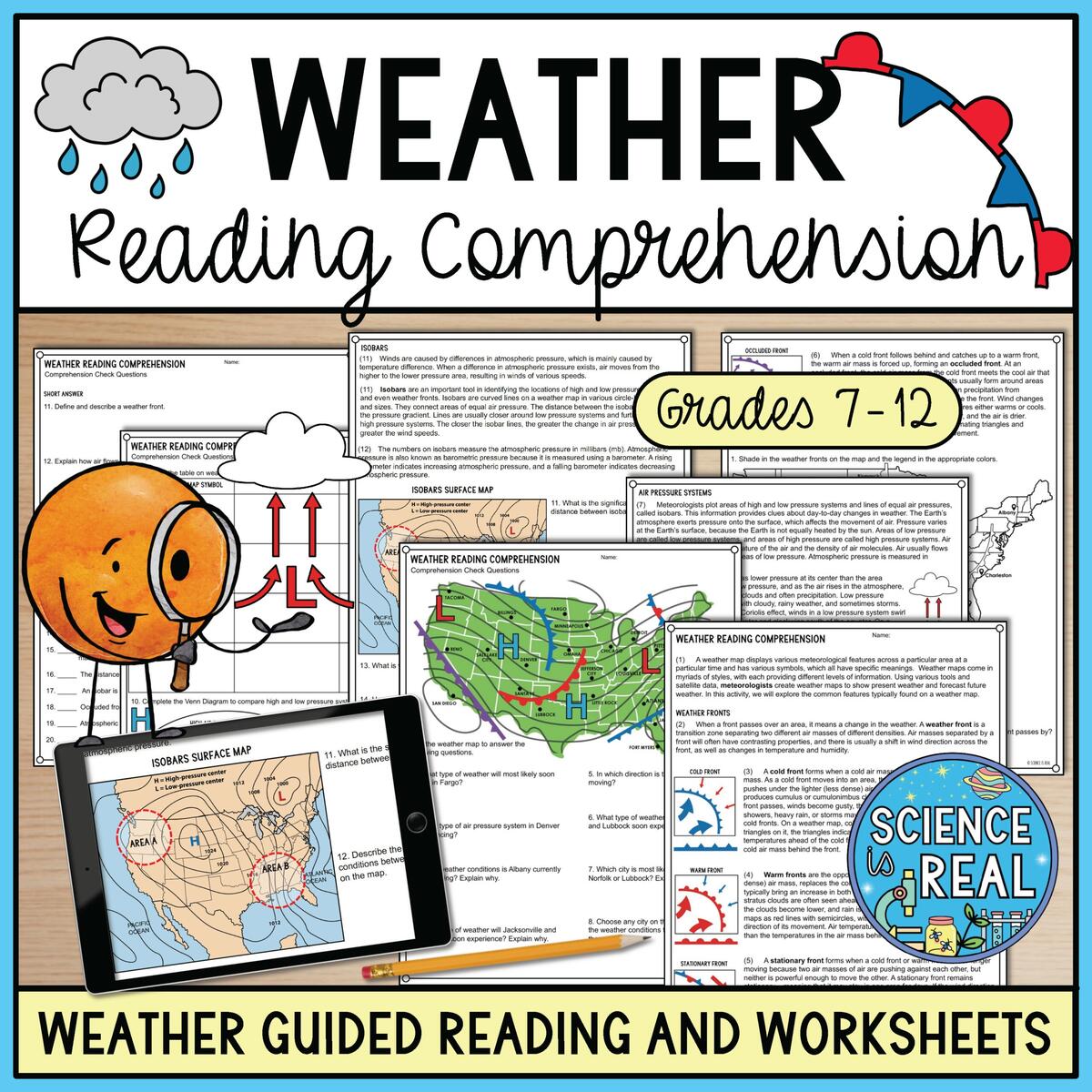 Reading A Weather Map CCSD Blogs