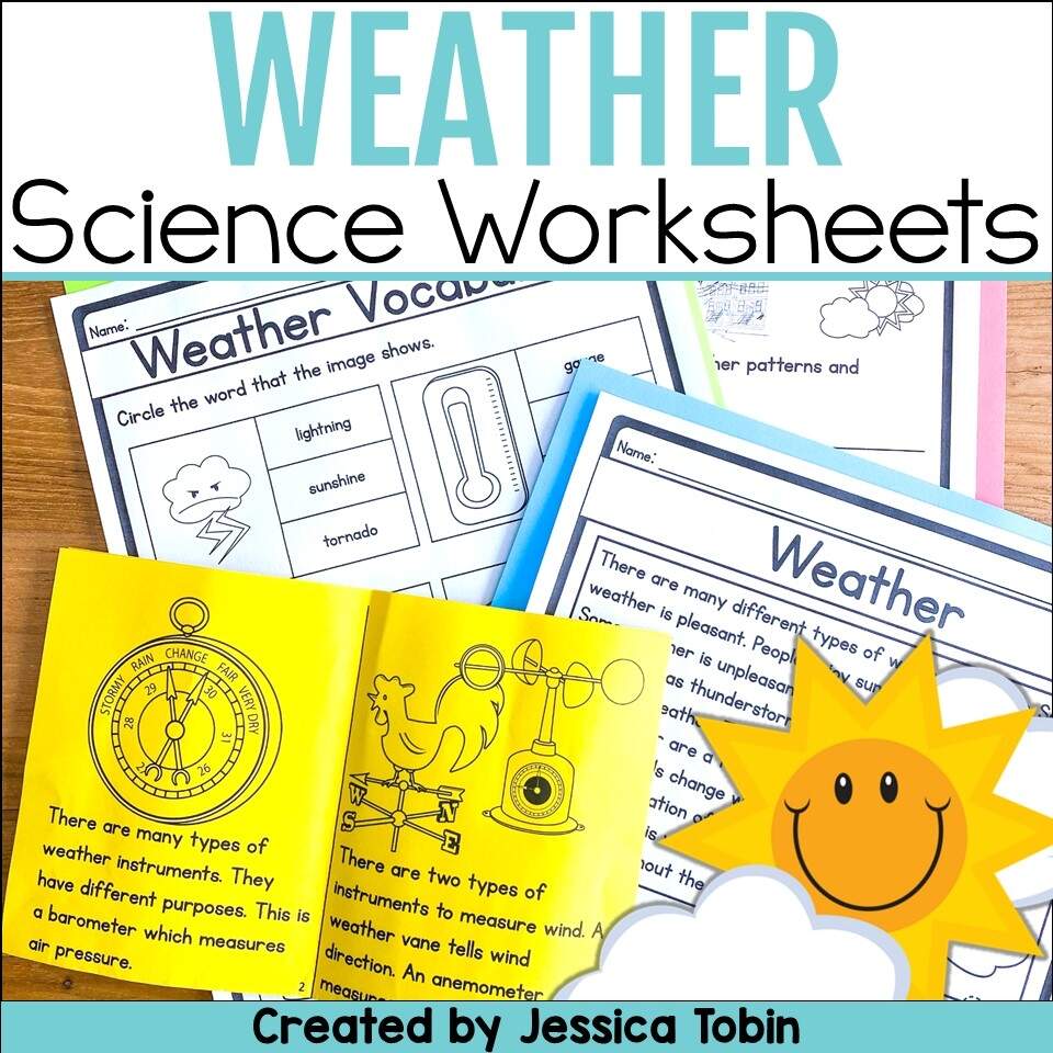 Weather Worksheets And Reading Passages Weather Worksheets And Reading Passages