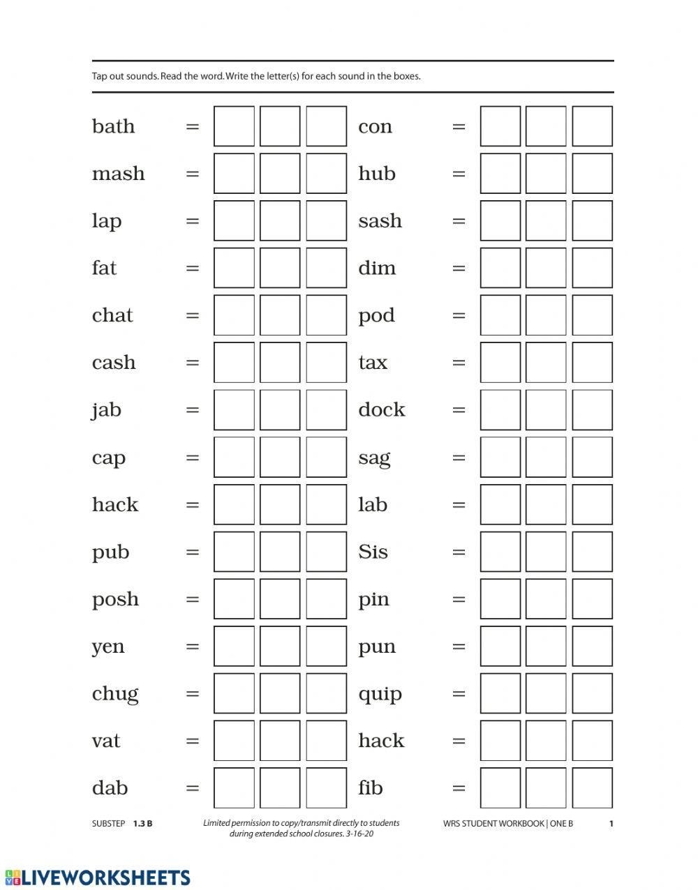 Wilson Worksheet Worksheets Library