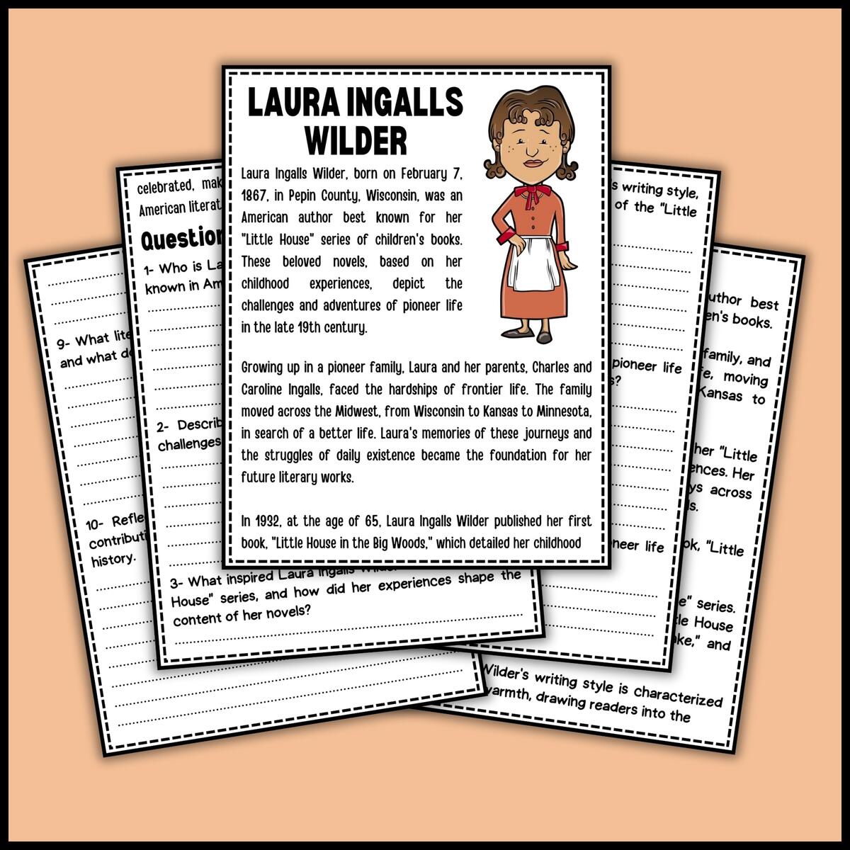 Peanut Pioneer Reading Comprehension Worksheet Teachers Stock