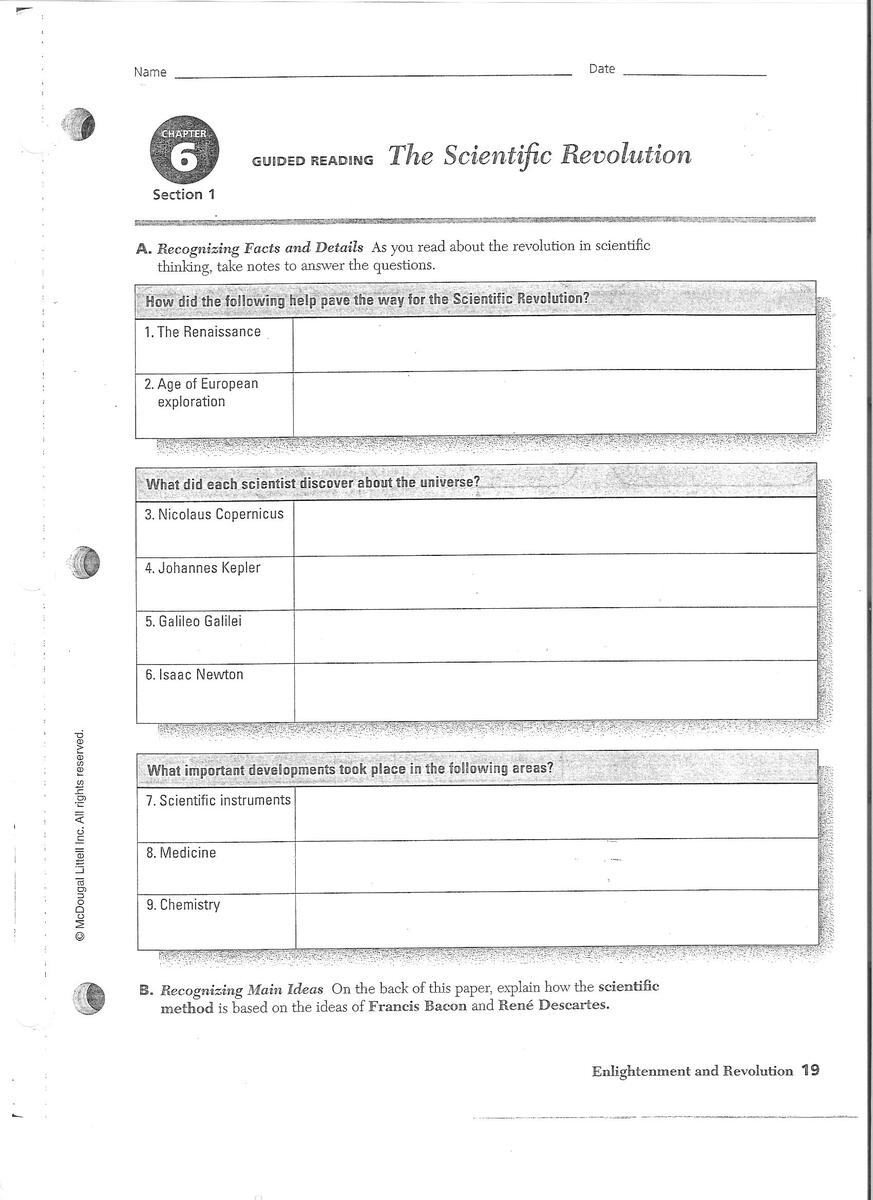 World History Guided Readings Mrs Hefele S Social Studies Classes